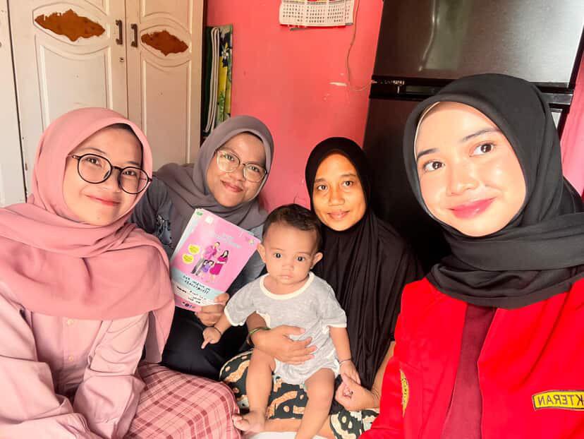 Kunjungan Ketujuh (Kunjungan Keempat pada Ibu Nuraeni dan Adik Hafiz) Memasuki usia 9 Bulan